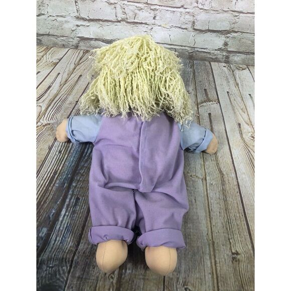 1990 Hasbro Designer, Poseable First Edition Kid Cabbage Patch Kid- Lemon Yellow - Picture 5 of 9